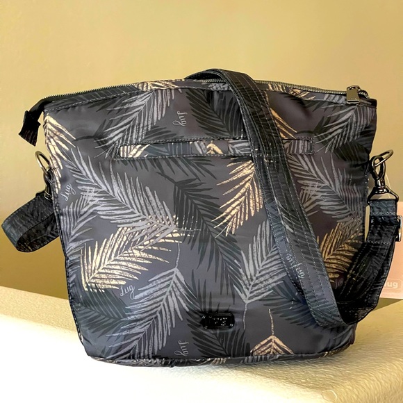 LUG Adagio Quilted Tropical Fog Grey OS RFID - Picture 2 of 6